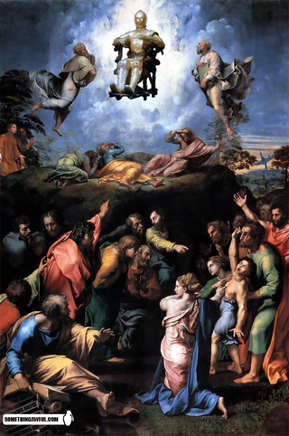 Illustration for article titled The Most Exalted Star Wars Religious Art In The Universe